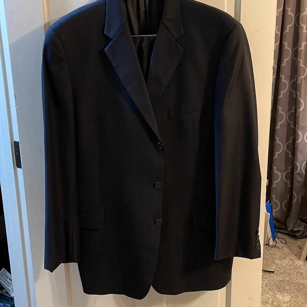 Joseph Abboud Suit black window pane gorgeous!